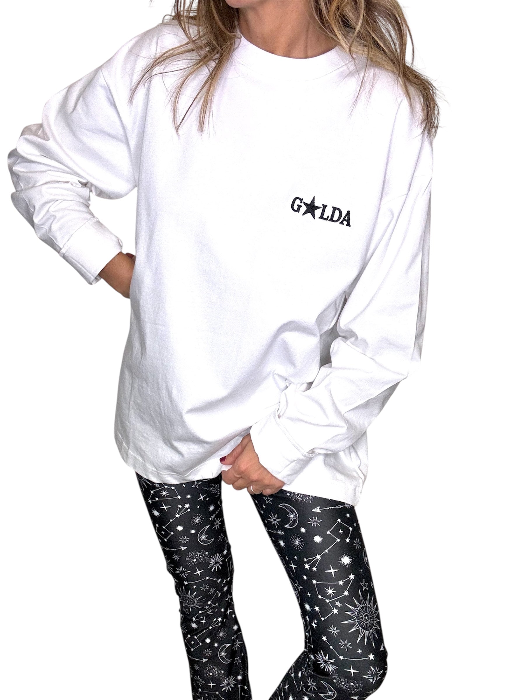 Embroidery T-Shirt White