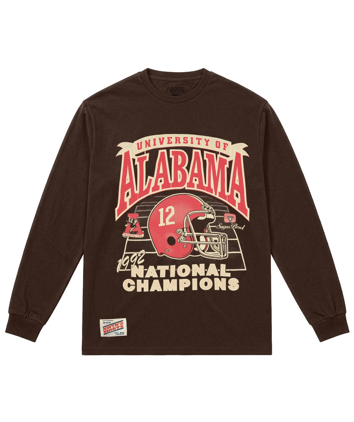 Nation T-Shirt Brown