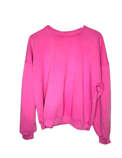 Colored Crewneck Pink