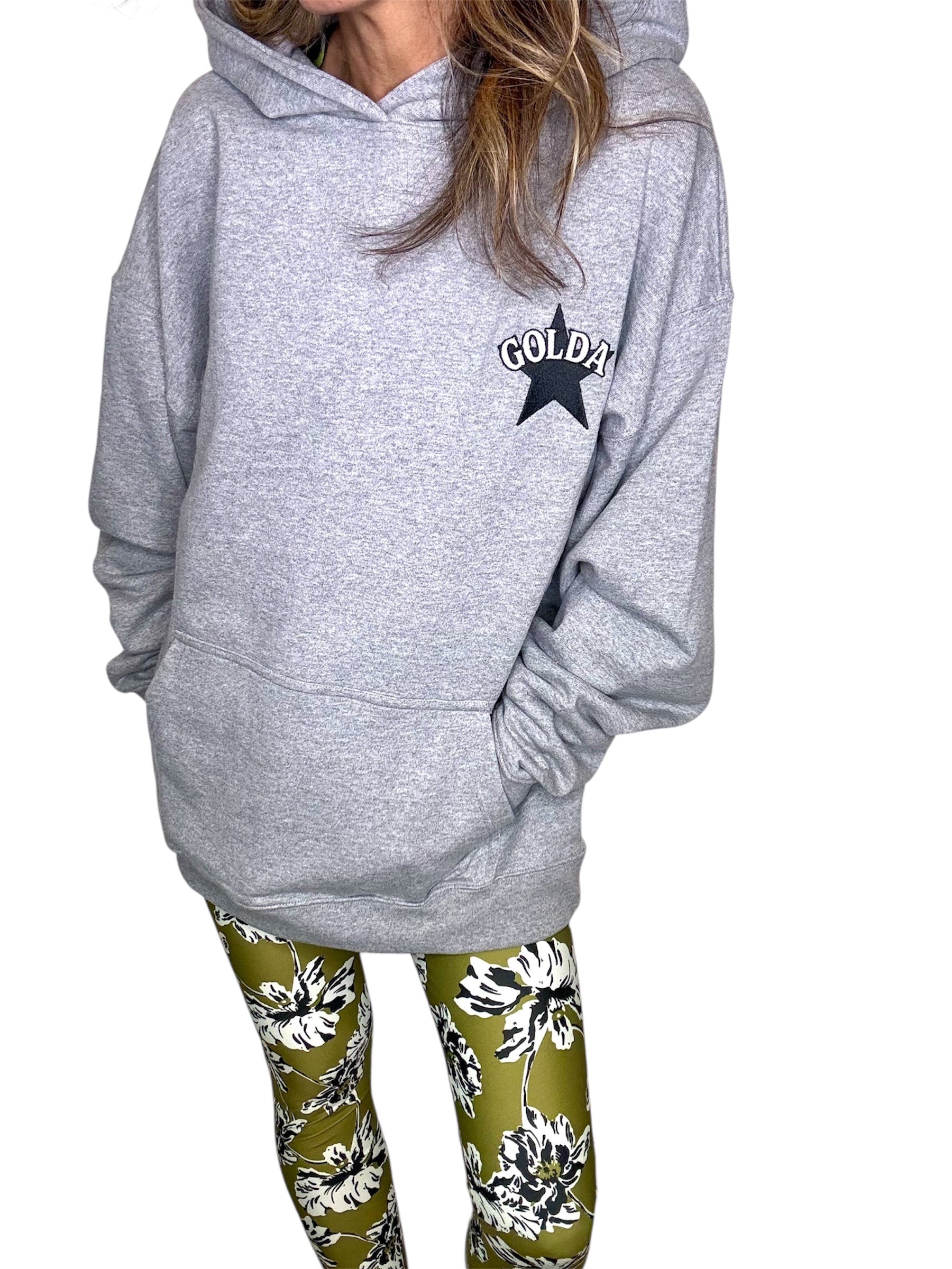 Sheriff Hoodie Heather Grey