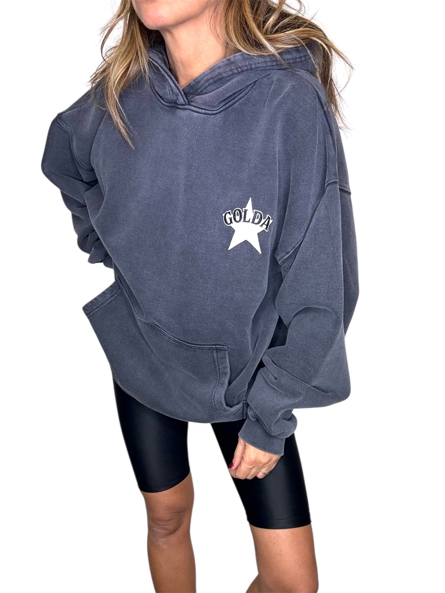 Sheriff Hoodie Vintage Black