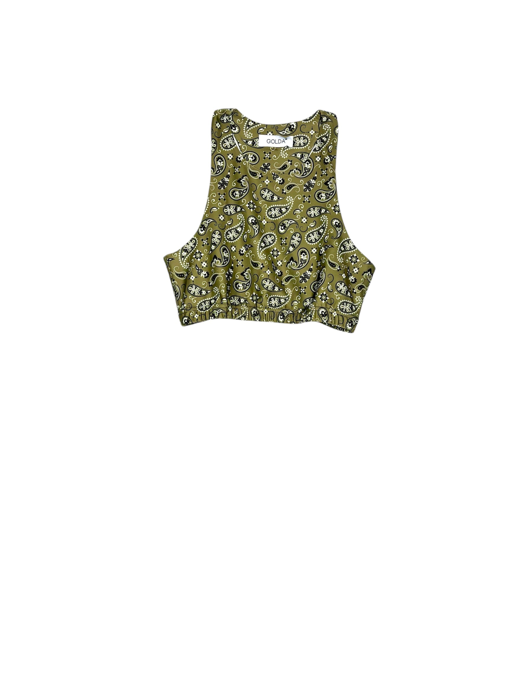 Yoga Brassière Bandana Kaki