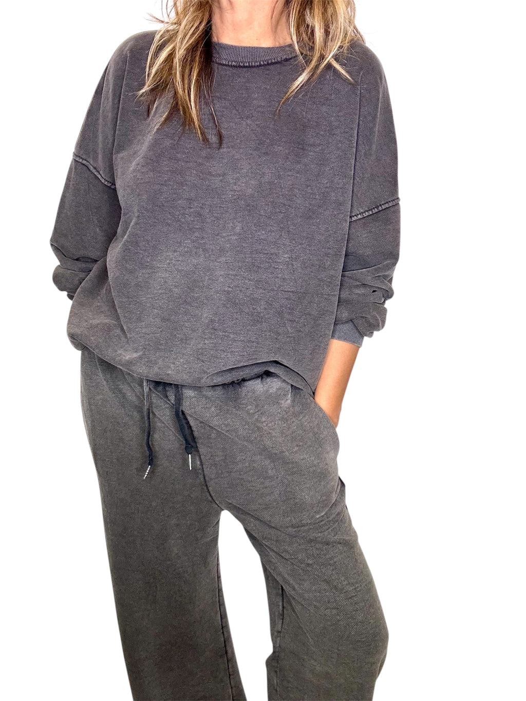 Colored Jogger Black