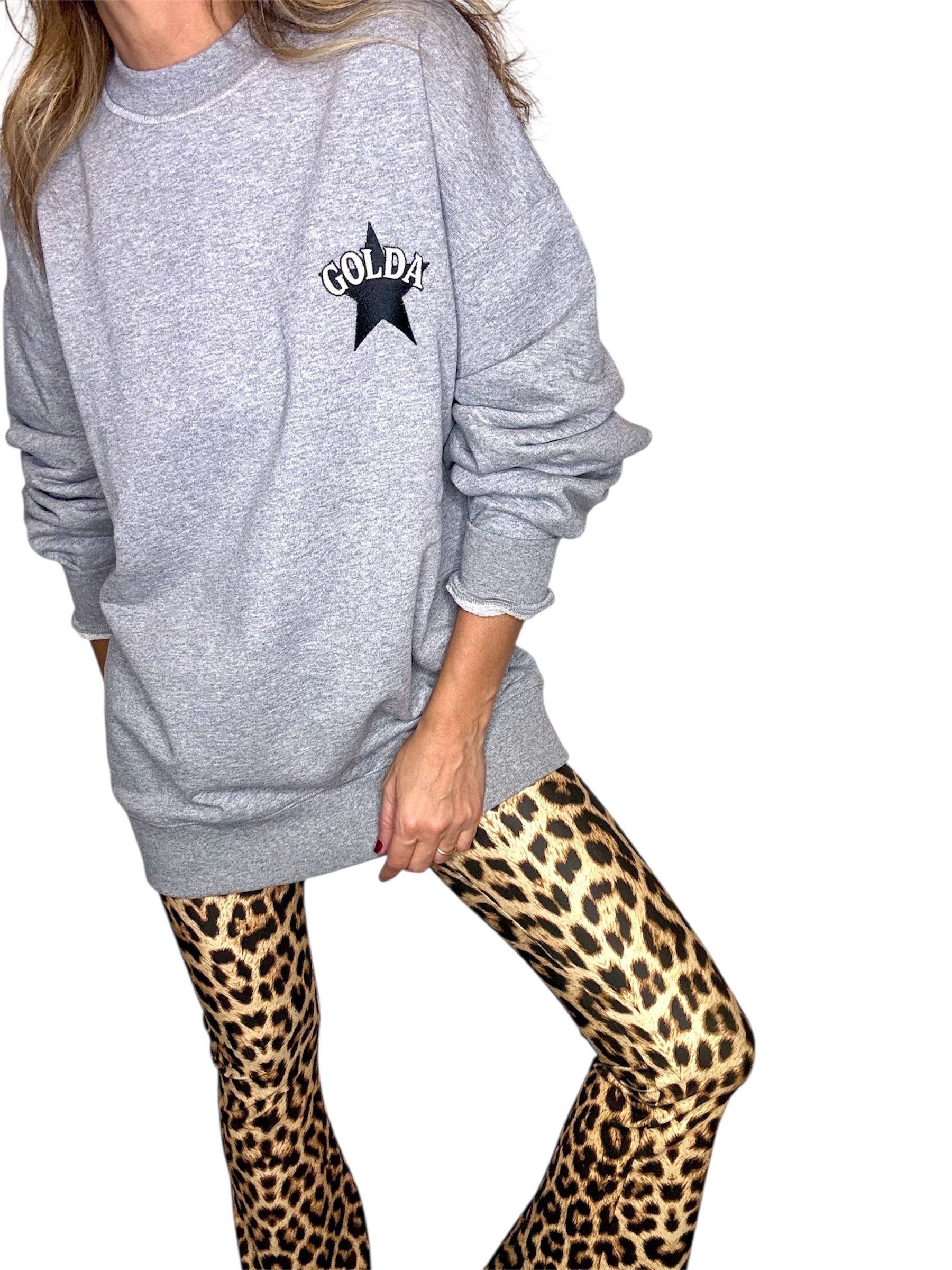 Sheriff Crewneck Heather Grey