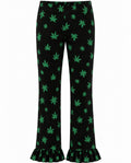 Velvet Prints Ruffles Weed