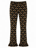 Velvet Prints Ruffles Birdy