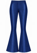 Lycra Patte d'éléphant Navy Shiny