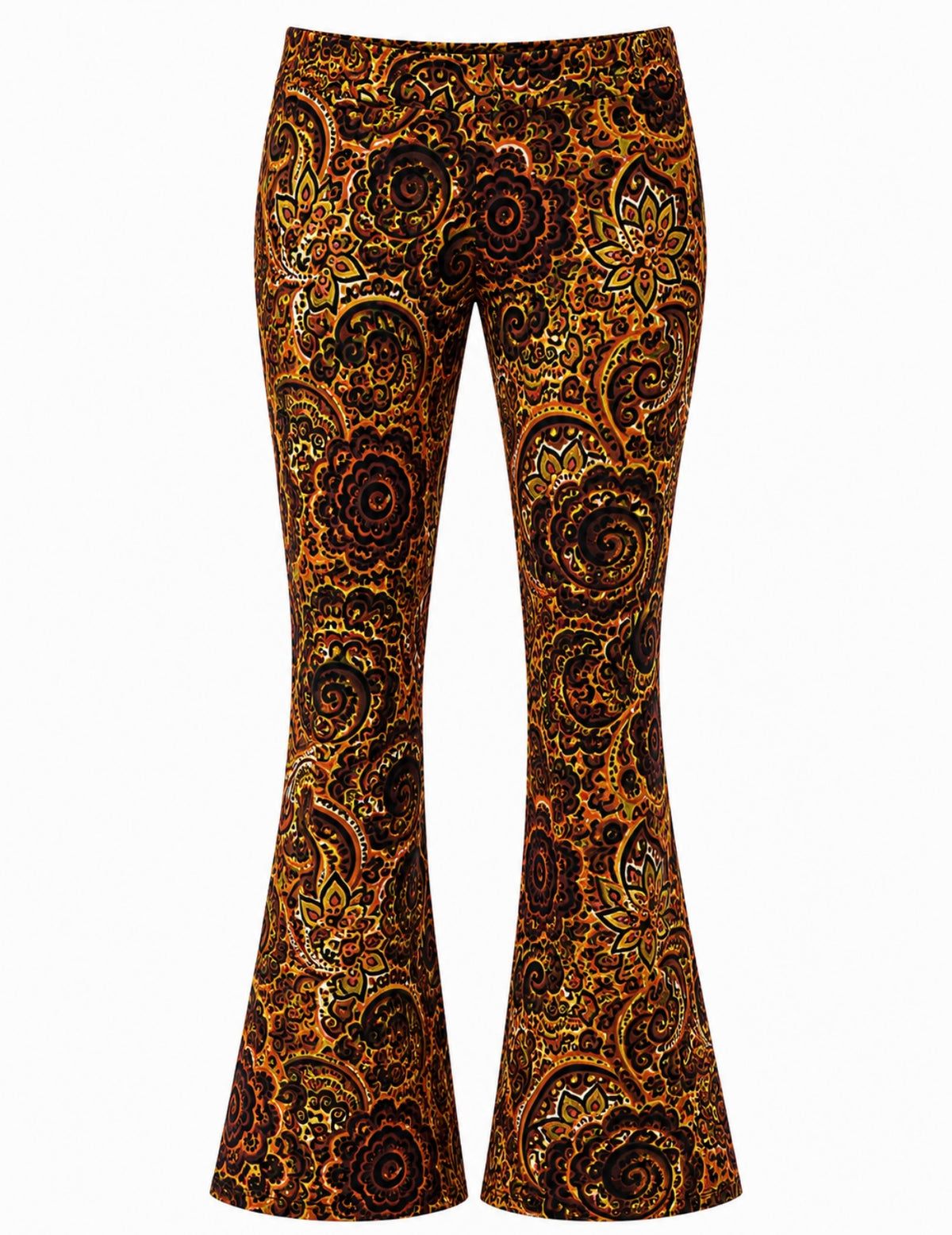 Velvet Prints Patte d'éléphant Goldian