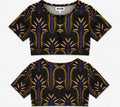 Yoga Brassière Tee-Shirt Lys