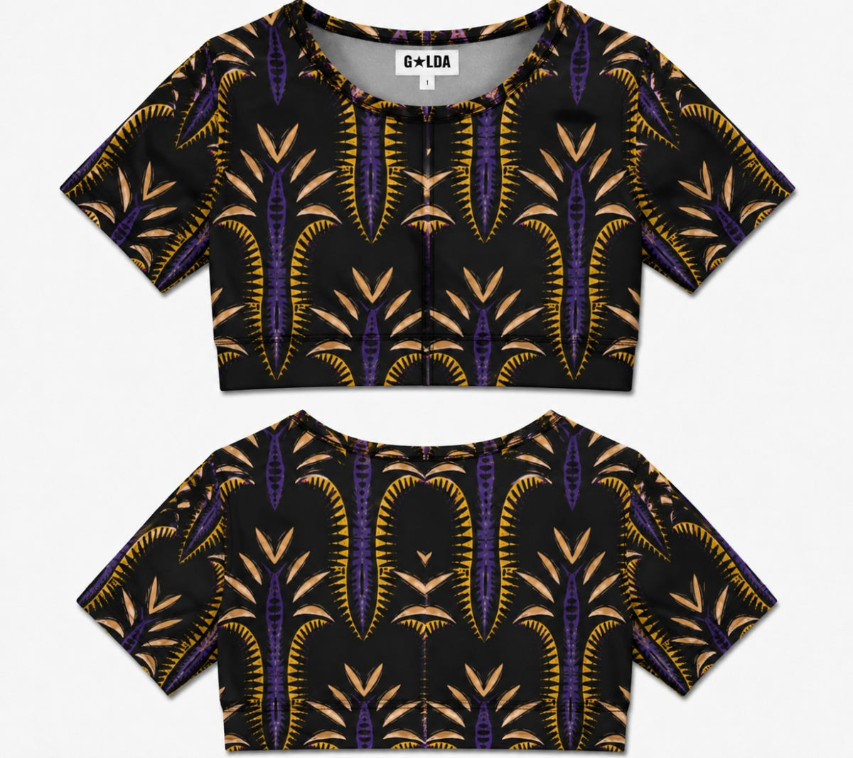 Yoga Brassière Tee-Shirt Lys