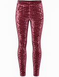 Velvet Crushed Legging Brick