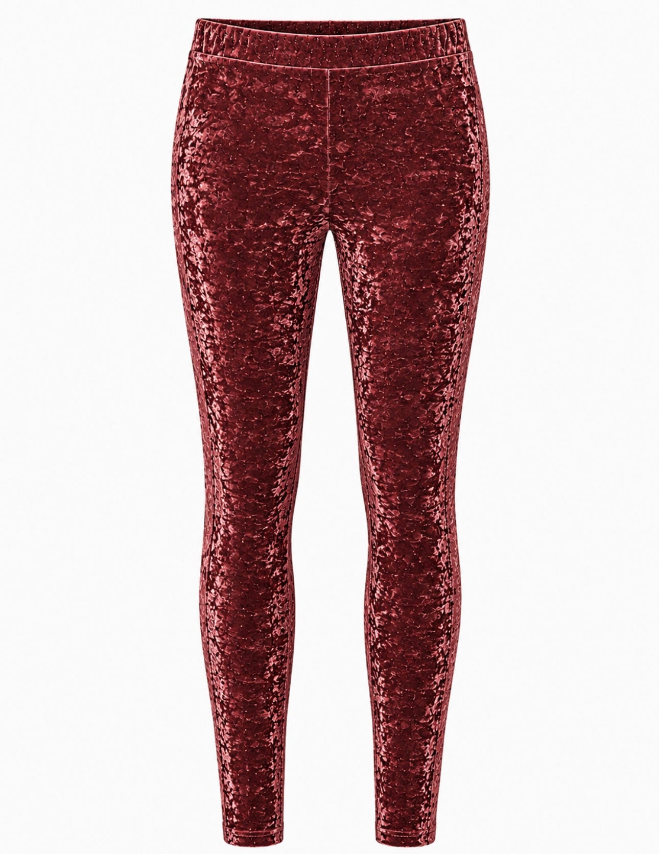 Velvet Crushed Legging Brick