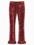 Velvet Crushed Ruffles Brick