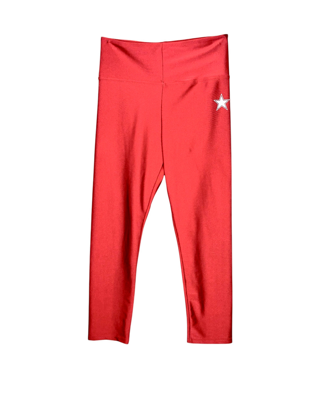 Yoga Capri Brick Shiny