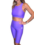 Yoga Brassière Purple Mat