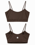 Yoga Brassière Fines Bretelles Expresso Mat