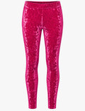 Velvet Crushed Legging Camelia