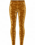 Velvet Crushed Legging Mustard