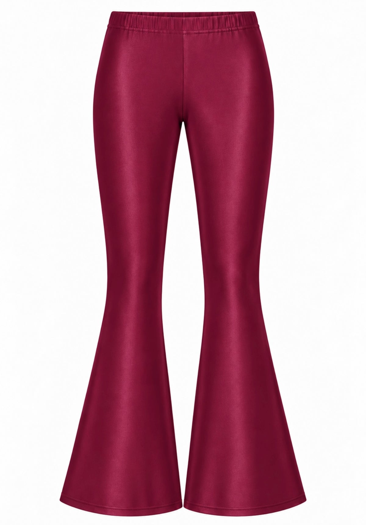 Lycra Patte d'éléphant Wine Shiny