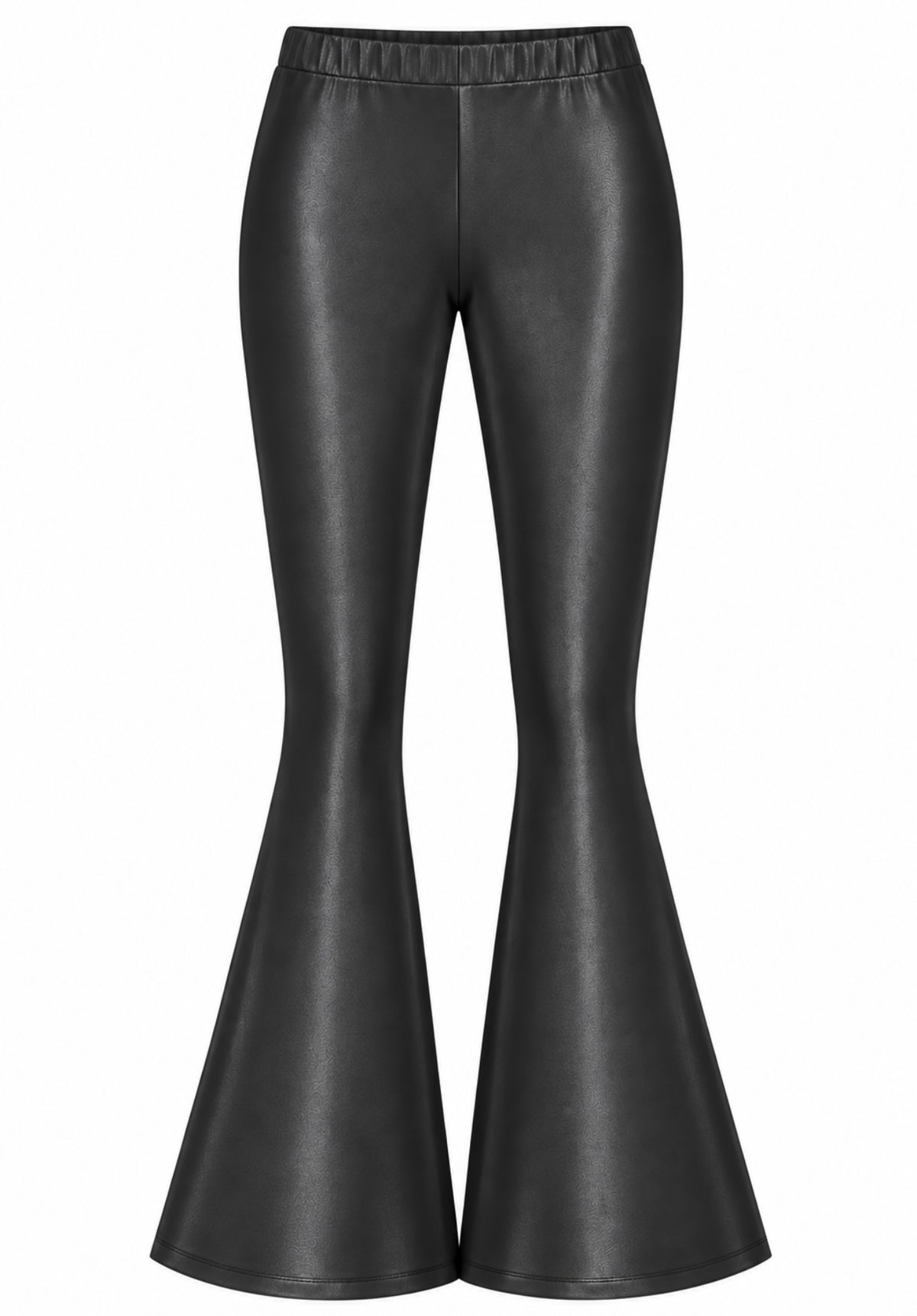 Lycra Patte d'éléphant Black Shiny
