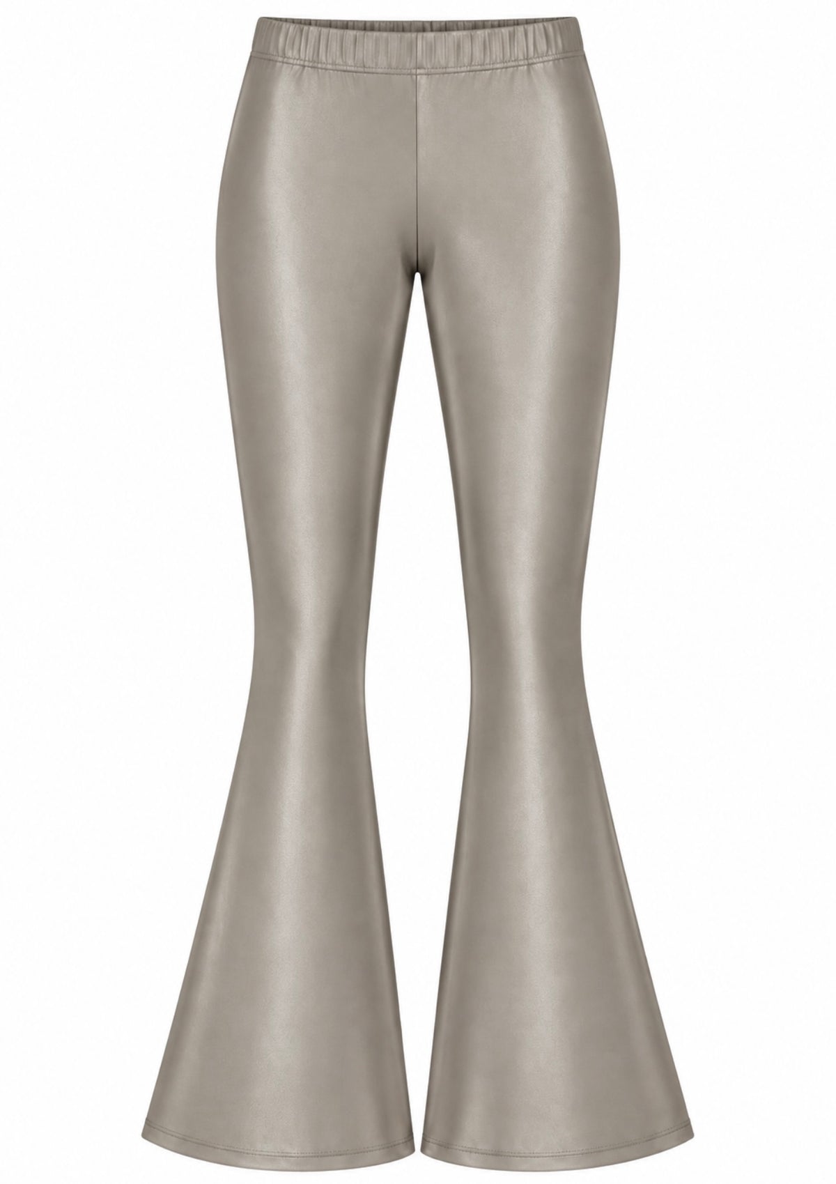 Lycra Patte d'éléphant Kaki Shiny