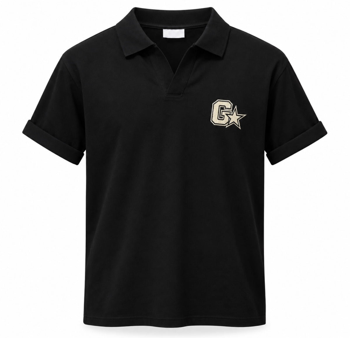 Big Logo Polo Black