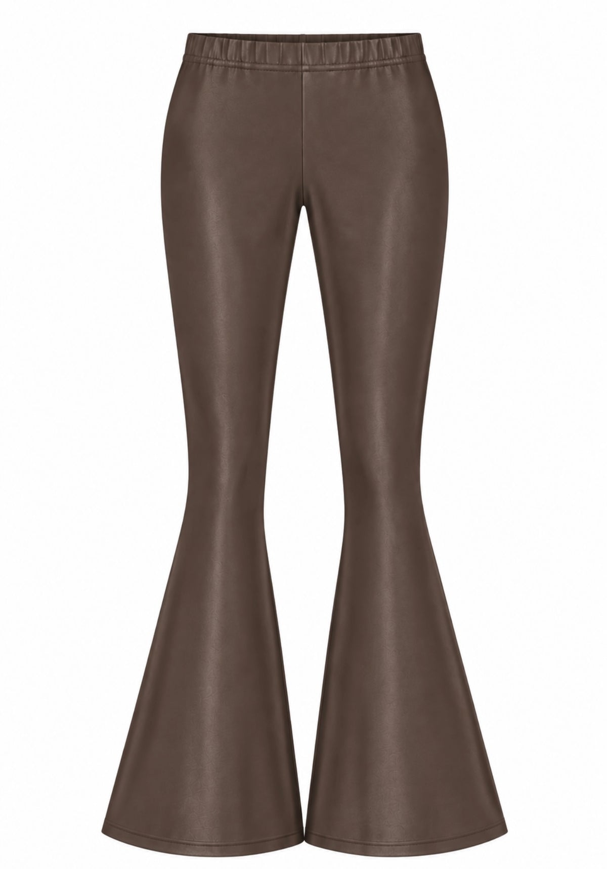 Lycra Patte d'éléphant Expresso Shiny