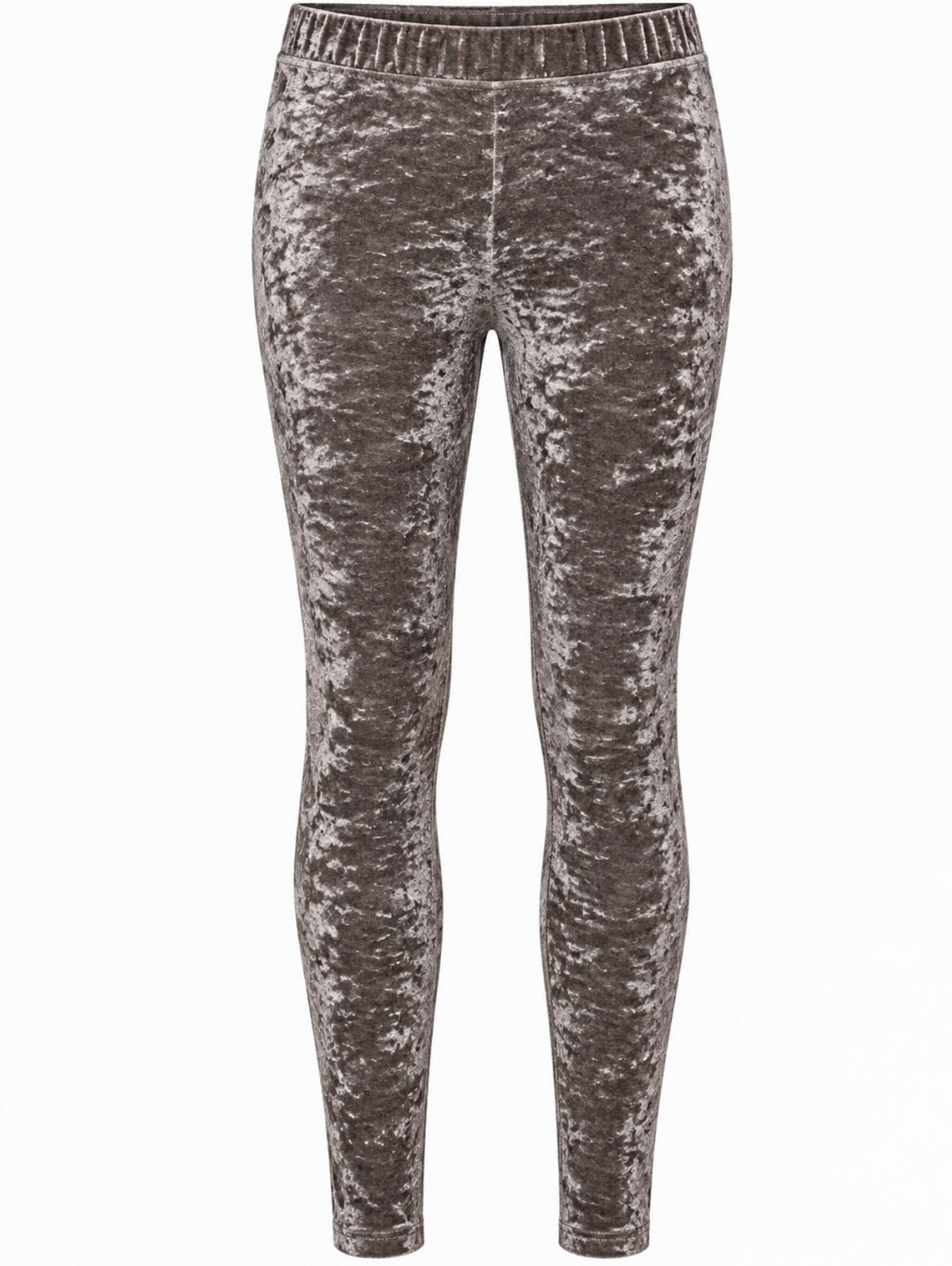 Velvet Crushed Legging Grey