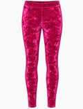 Velvet Crushed Legging Camelia