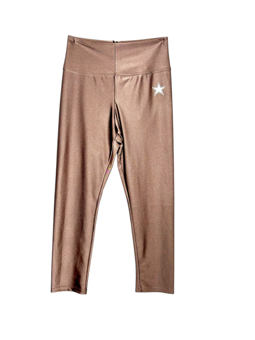 Yoga Capri Taupe Shiny