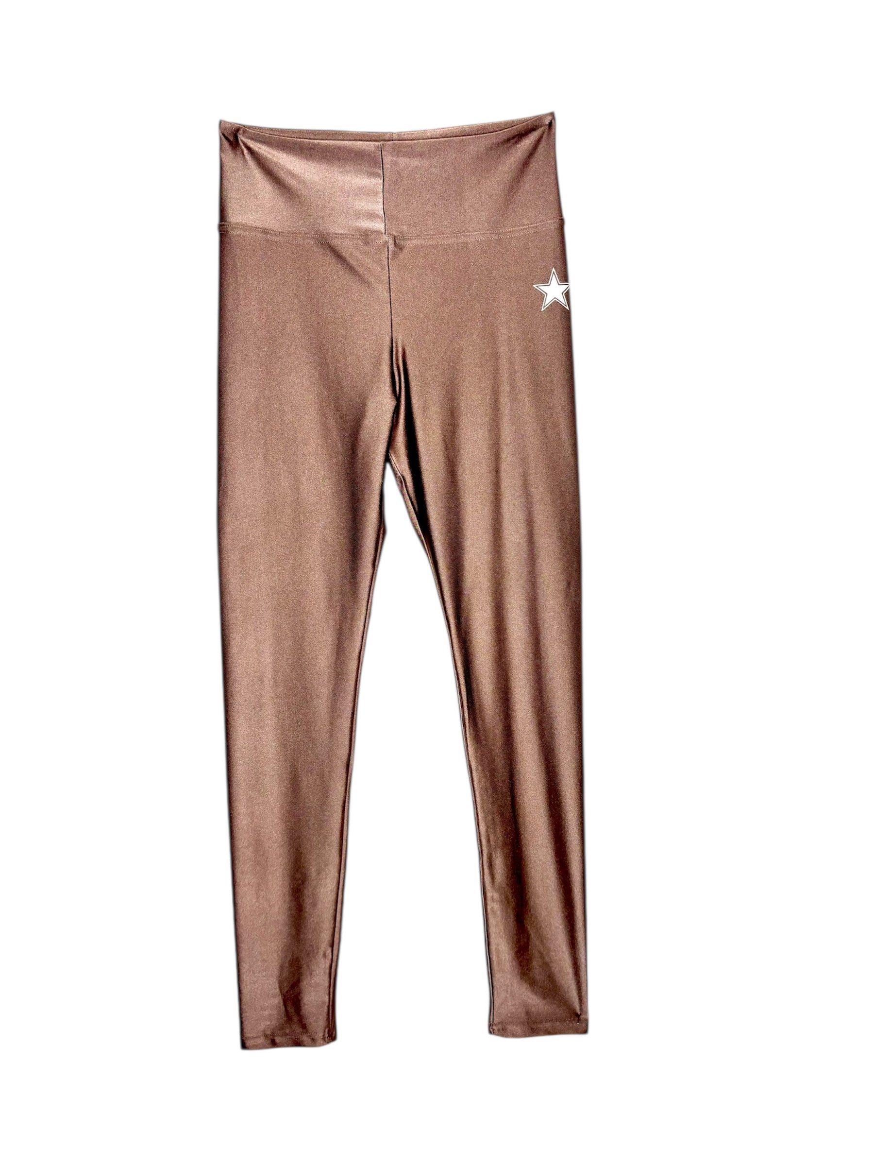 Yoga Legging Taupe Shiny