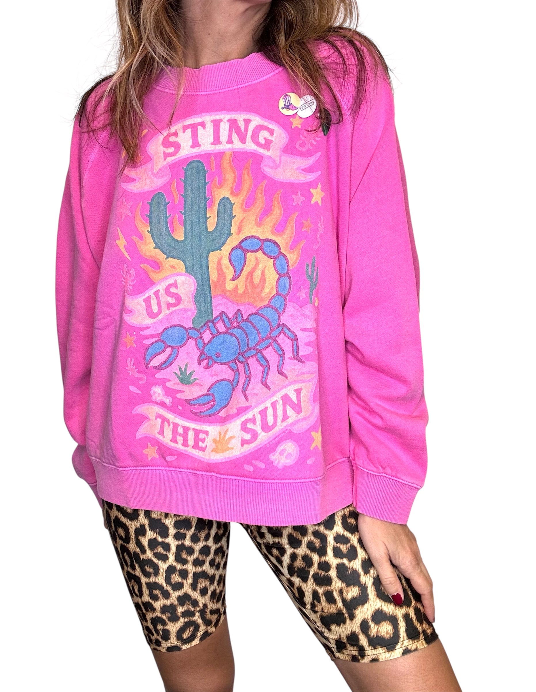 Sting Sweat Fuschia