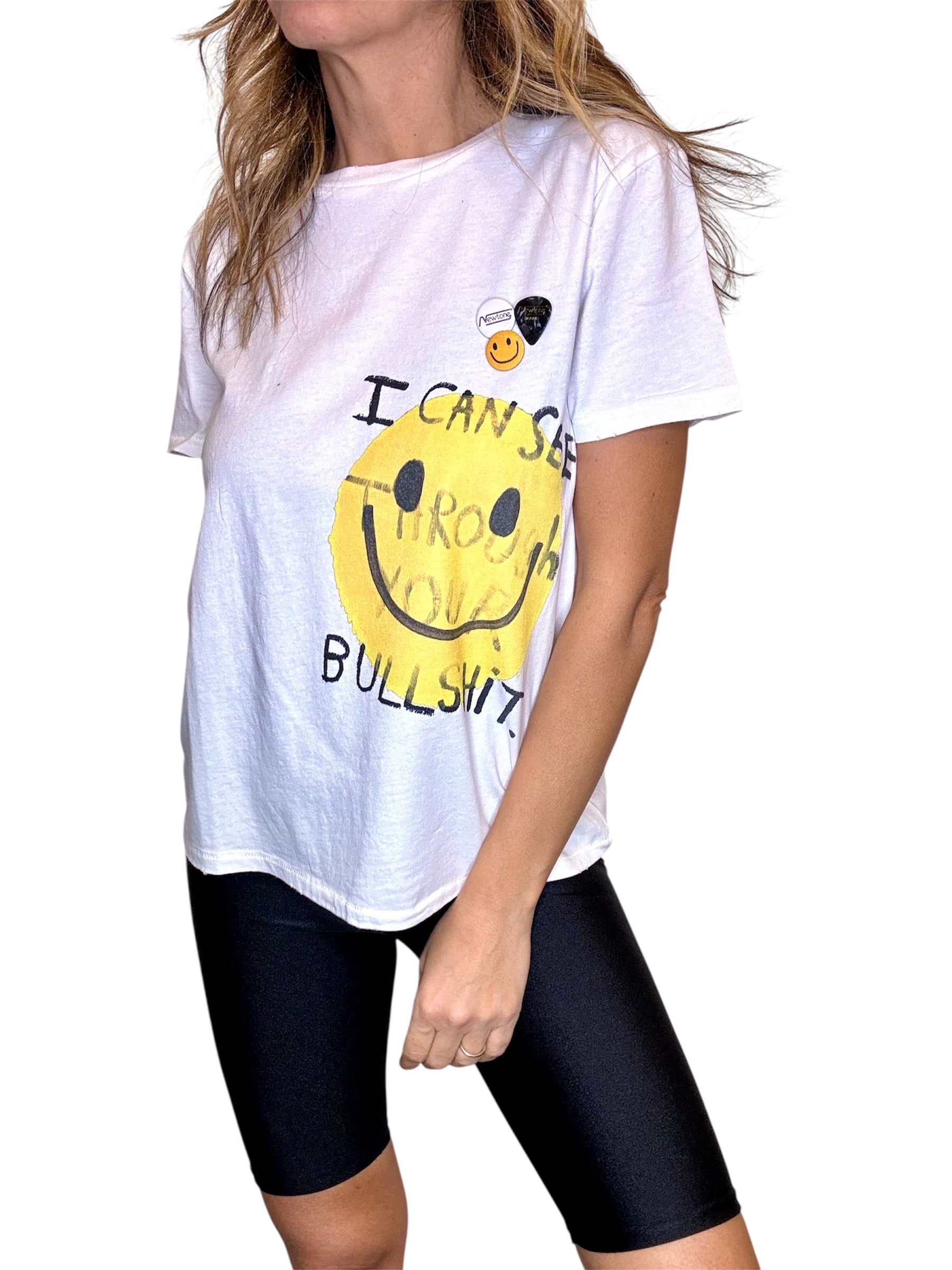 Bullshit T-Shirt Dirty White