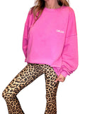 Colored Crewneck Pink