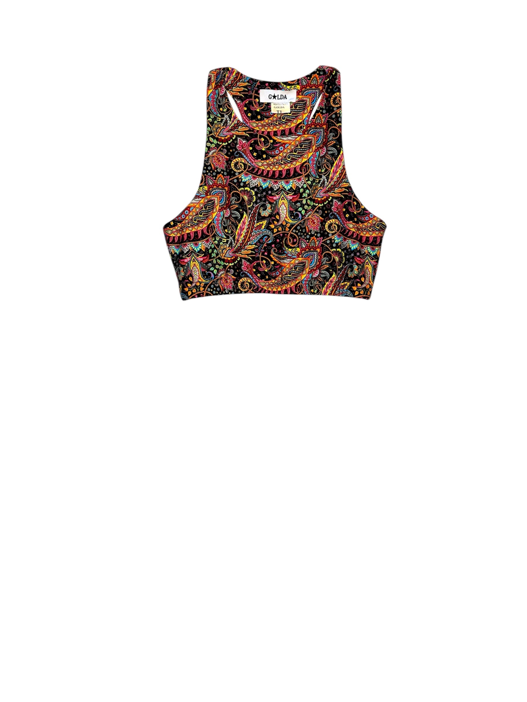 Yoga Brassière Paisley SS26