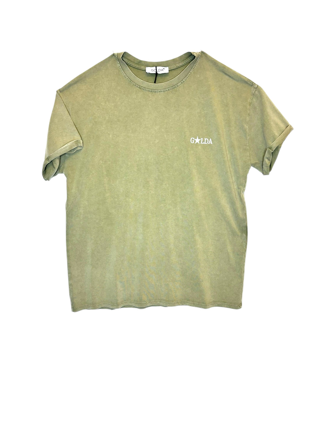 Basic T-Shirt Vintage Kaki