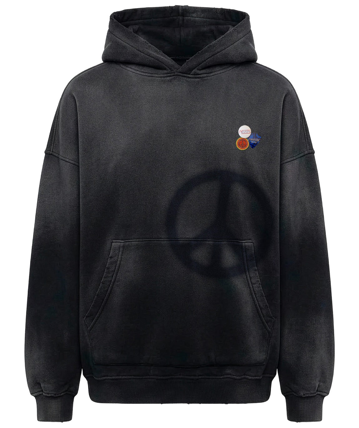 Peal Hoodie Vintage Black