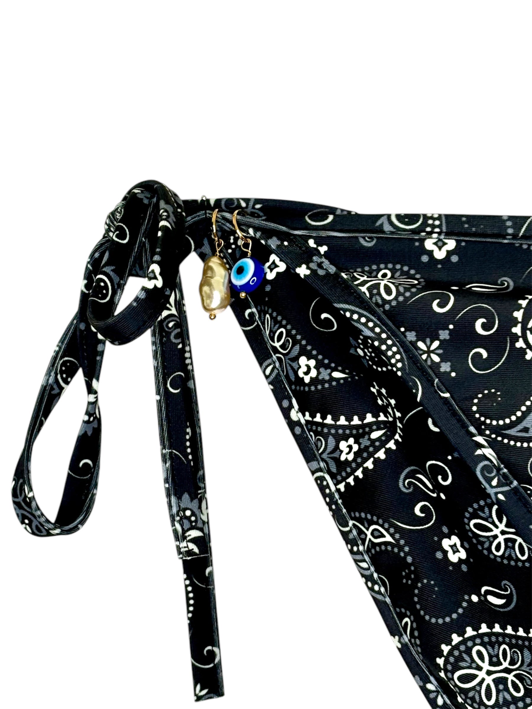 Loveless Bikini Bandana Black
