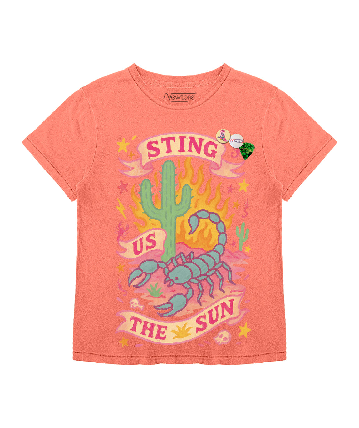 Sting T-Shirt Corail