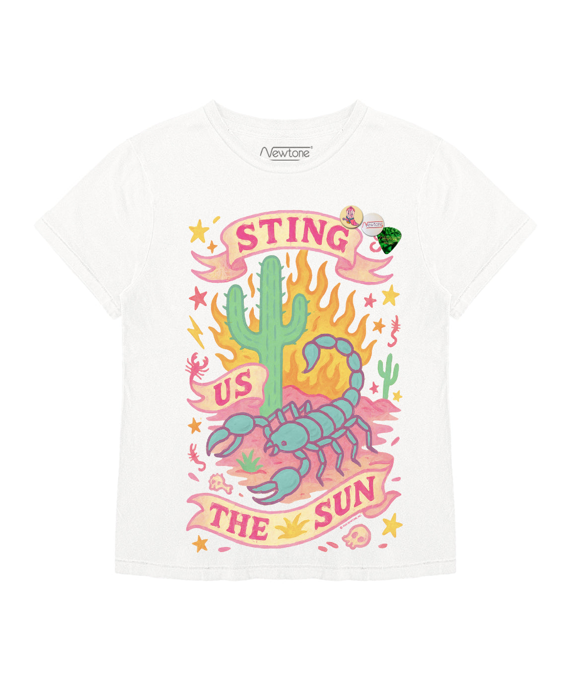 Sting T-Shirt Dirty White